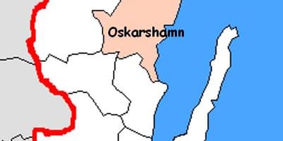 Карта Оскарсхамн Швеция